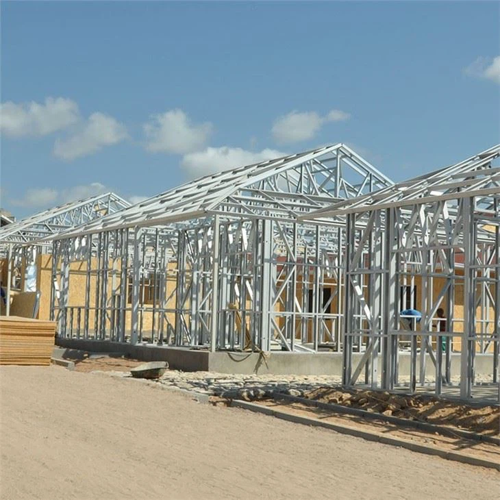 prefabricated steel structure living house DSC_2342