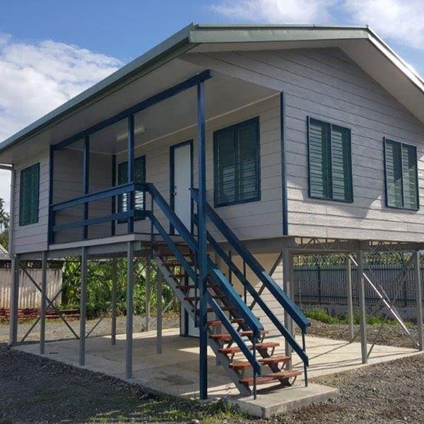 Fiber Cement Board Cladding Prefab House