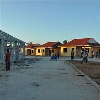 Case prefabbricate in acciaio rispettose dell'ambiente