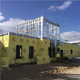 Casa prefabbricata in acciaio leggero a lunga durata