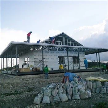 Villa in acciaio leggero dal design moderno