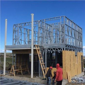 Casa prefabbricata in acciaio a due piani a scartamento leggero