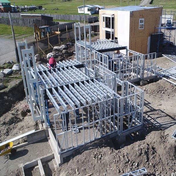 Two Floors Light Gauge Steel Prefab House